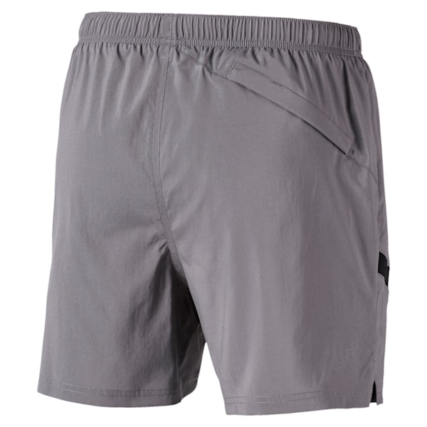 IGNITE Woven 5" dryCELL Men's Running Shorts, CASTLEROCK-Puma Black, extralarge-IND